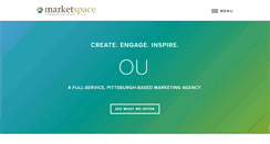 Desktop Screenshot of marketspaceagency.com